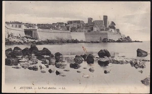 ANTIBES 06 Le Vieux VILLAGE le Fort Carré Le Port VAUBAN CPA non-circulée ~1900 - Imagen 1 de 2