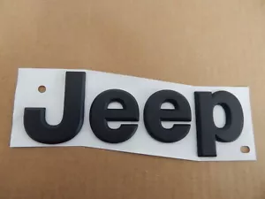 New OEM 2018-2025 Jeep Wrangler JL Gladiator Front Fender Emblem Left or Right - Picture 1 of 4