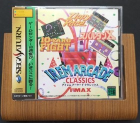 Sega Saturn Software Model Irem Arcade Classics Imax FIN30