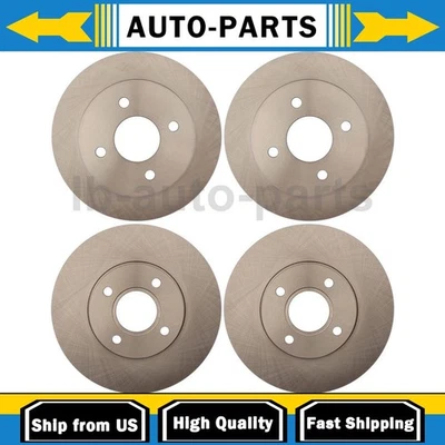 Ротор переднего заднего дискового тормоза для Ford Focus 2005-2007 4x подходит - Изображение 1 из 4