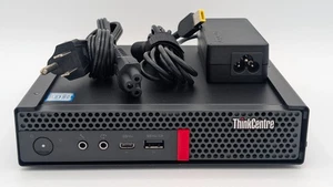 Lenovo Thinkcenter M720q i5 8500T 8 GB RAM 256 GB NVme m.2 WiFi/BT Win 11 Pro - Picture 1 of 20