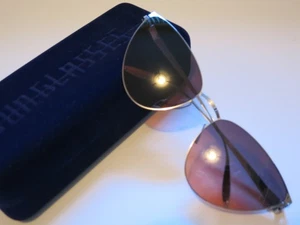Mykita BERNHARD EARTHS 609 Brillante Plata Naranja Gafas Gafas Gafas Gafas de sol NUEVO - Imagen 1 de 6