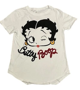 BETTY BOOP GIRLS JUNIOR T-SHIRT SIZE SMALL 3/5 - Picture 1 of 8