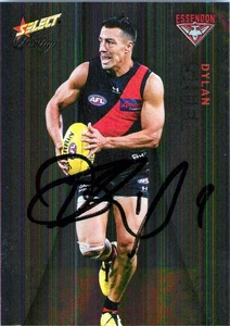 Signed 2023 Essendon Bombers AFL Select Footy Stars Prestige Card - Dylan Shiel - Picture 1 of 3