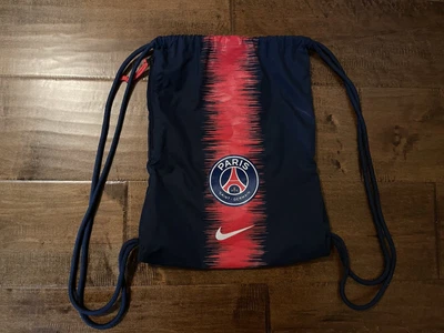 Paris Saint Germain Stadium 18/19 Nike Soccer Gear Drawstring Bag Gym Sack - Image 1 of 4