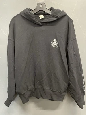 Sudadera con Capucha UNIQLO Yu Nagaba Para Mujer Negra Disney Minnie Mouse y Figaro Cat Talla S Foto 1 de 4
