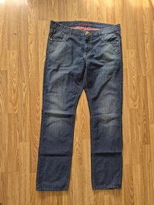 Robert Graham Men's Slim Jim Blue Jeans - Picture 1 of 9
