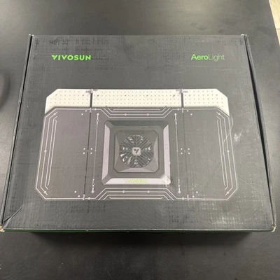 VIVOSUN 2-en-1 AeroLight A200SE LED Luz de Crecimiento + Circulación de Aire con E25 GrowHub Foto 1 de 4