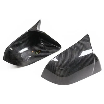 Cubierta de espejo tapas de espejo fibra de carbono real para Tesla Model 3 2017-2024 Foto 1 de 4