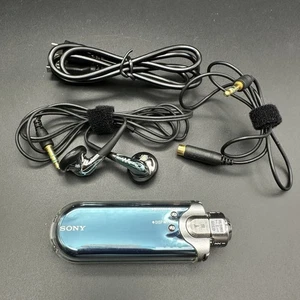 SONY NW-A608 Portable Audio Player 2GB Blue Tested Working Battery replaced - Picture 1 of 22