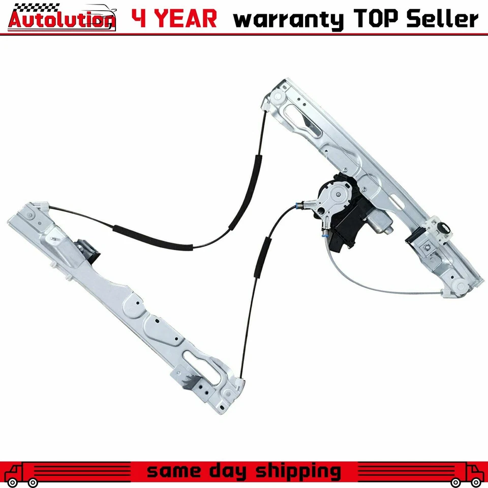 For 2011-2014 Ford F-150 Front Passenger Power Window Regulator w/ Motor 751-601 Foto 1 de 4