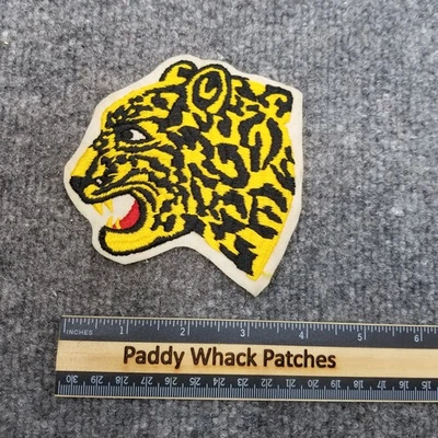 Vintage Leopard Patch Cat Animal Wildlife 70s 80s AC6 - Image 1 of 2
