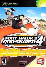 Tony Hawk's Pro Skater 4 Platinum Hits (Microsoft Xbox, 2003)