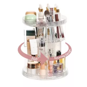 ANSHINE 360° Rotating Makeup Cosmetics Beauty Storage Supplies Display Case Rack - Picture 1 of 6