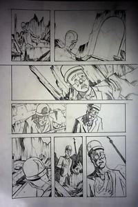 Spellbinder 2024 Original MATT HEBB Hand Drawn Interior Comics Page - Picture 1 of 4