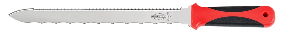F. DICK Dämmstoffmesser doppelschneidig Klinge 28 cm Wellenschliff + Sägeschliff - Bild 1 von 1