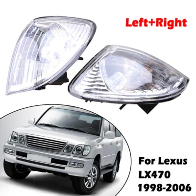 Luces de esquina laterales izquierda+derecha para Lexus LX470 1998-2007 Foto 1 de 4