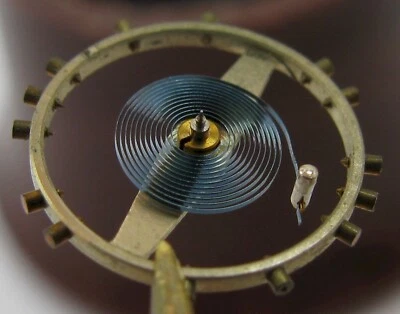 Helvetia 830 incabloc completo balance staff (721) pieza reloj... Foto 1 de 4