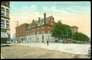 HOTEL VANCOUVER, B.C. POSTCARD - Foto 1 di 1