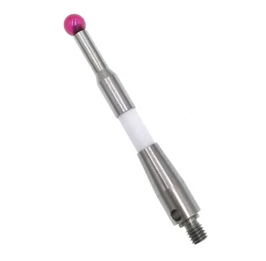 Probe Stylus M4 thread 50mm Long 5mm Ruby Ceramic Styli for Blum TM4-5052.5-C-BL - Picture 1 of 6