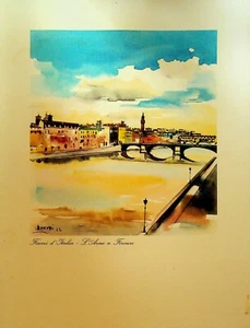 Italian Line Menu SS Cristoforo Colombo August 7 1964 Dinner - Picture 1 of 2