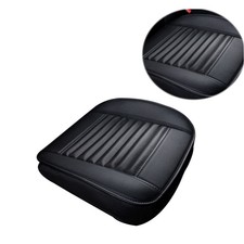 PU Pelle Coprisedili Copri Sedili Per Auto Seduta Sedia Protect Nero 52 X 50cm