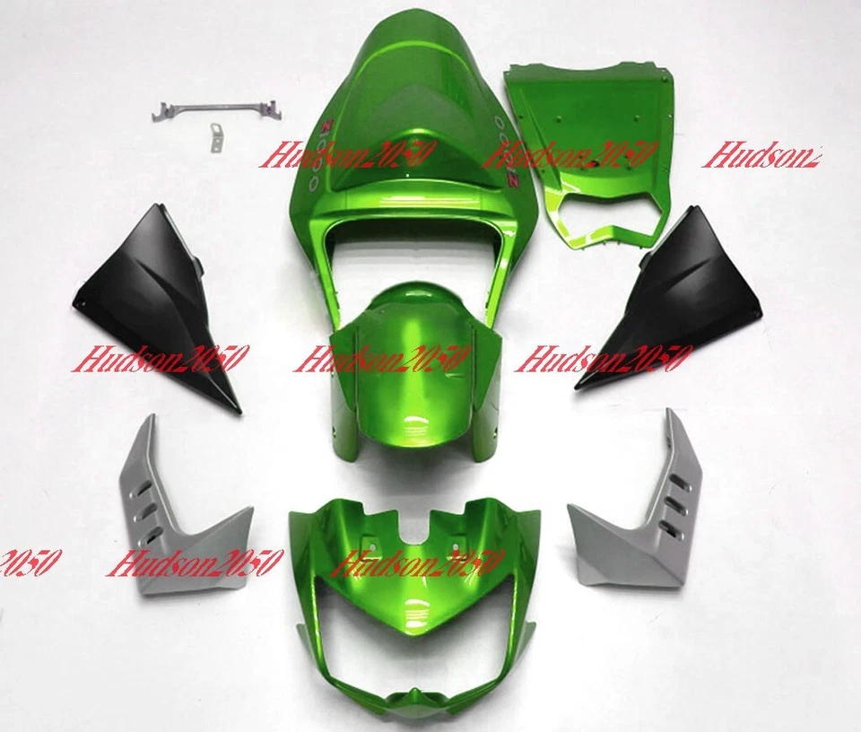 Juego de carenado para KAWASAKI Z1000 2003-2006 Z 1000 03 04 05 06 Kit #04 verde perla Foto 1 de 1