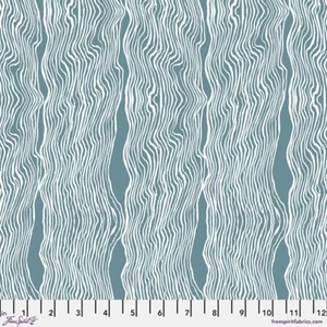 Free Spirit Sea Sisters von Shell Rummel PWSR076 Marine Dunes Baumwolle - Bild 1 von 1