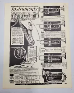 1927 Sears Rehbock Instrumente/Klarinetten Anzeige - Bild 1 von 2