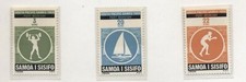 Samoa e Sisifo 1969/76 Sport 3 serie cpl nuova integra MNH T574