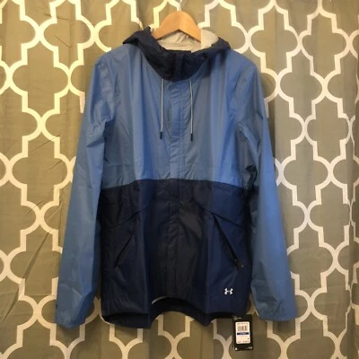 Under Armour Cloudstrike Shell ajustado para mujer XL azul nuevo con etiquetas $100 1350954-404 Foto 1 de 4