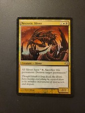 MTG Necrotic Sliver Premium Deck Series: Slivers Foil Uncommon English HP
