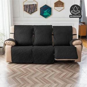 Waterproof Couch Cover for Reclining Couch 3 Seat Recliner Sofa Covers - Picture 1 of 79