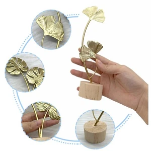 Schreibtisch Ornament Ginkgoblatt Basteln Dekoration Micro Landschaft Ornament - Bild 1 von 5