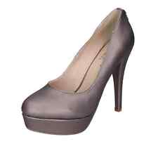 GATTINONI 39 EU women's shoes grey leather shoes BE282-39