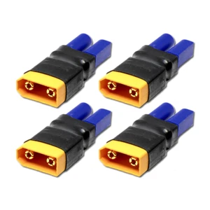4 adaptadores EC5 hembra a XT90 macho enchufe de oro hembra Lipo batería RC 90A - Imagen 1 de 8