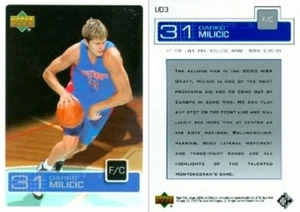 2003 Upper Deck Magazine #UD3 Darko Milicic - Detroit Pistons - NEAR MINT-MINT - Picture 1 of 1