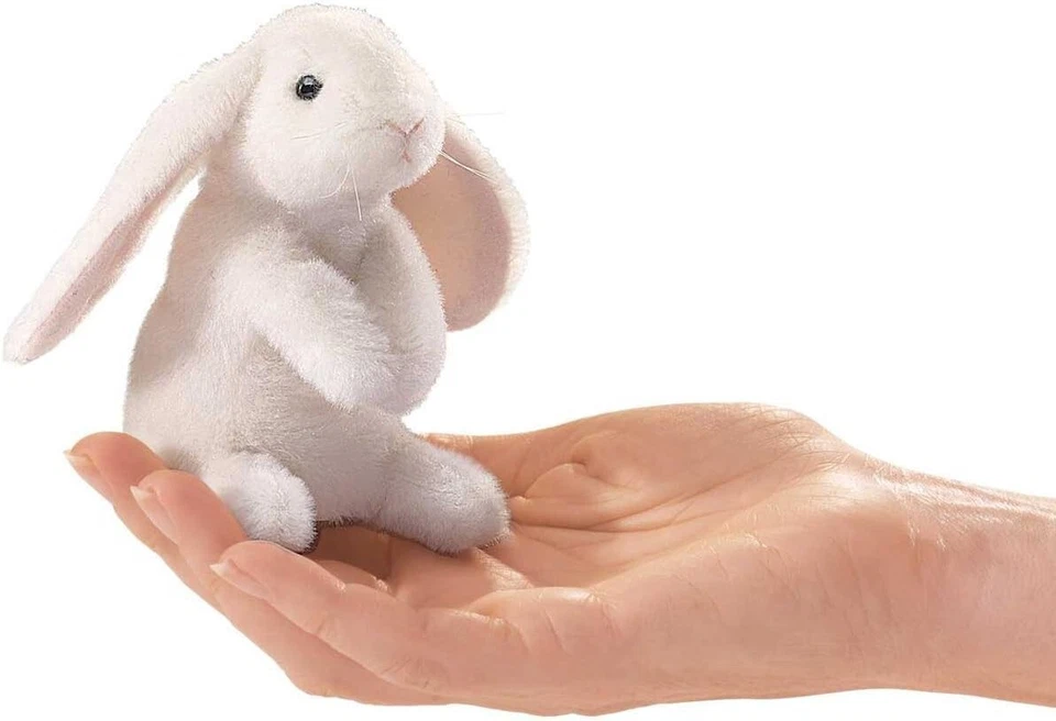 Folkmanis Mini Lop Earred Rabbit Finger Puppet M9