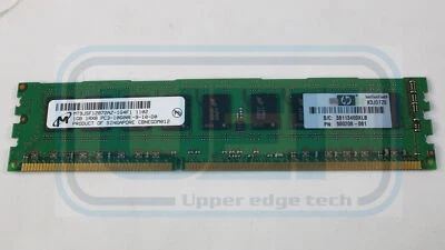 Server Name Brand Memory 1GB PC3-10600E DDR3 1333MHz Samsung Hynix Nanya Elpida - Image 1 of 3