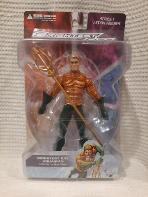 Figura de acción Aquaman DC Direct Brightest Day serie 1 sellada. Foto 1 de 2