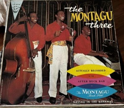 The Montagu Three ‎– The Montagu Three Carib LP 2014 Record 1960 Junkanoo Foto 1 de 4