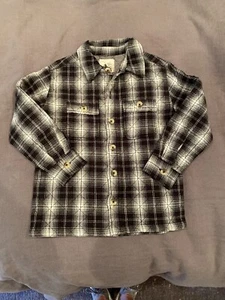 Boys Plaid Button Up Shirt - Picture 1 of 9
