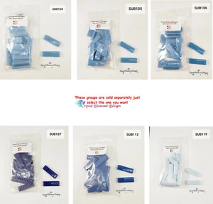 20 Crystal Subway Glass Mosaic Tiles 1/2"x1.5"x 4mm thick in your Mosaic Design - Picture 1 of 7