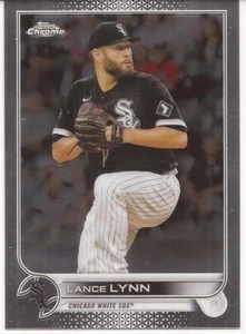 2022 TOPPS CHROME BASE SET -  # 60 - LANCE LYNN - CHICAGO WHITE SOX - Picture 1 of 1