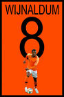 361667 Euro Soccer 2020 Netherlands #8 Georginio WIJNALDUM Room Poster