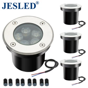 5W LED In-Ground Lights Garden Landscape Yard Outdoor Lighting Waterproof 6000K - Picture 1 of 16