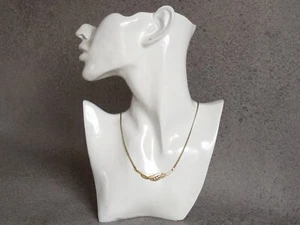 Cadena Amerik TEKA Theodor Klotz, collar con piedras transparentes 5,4 g/longitud aprox. 46,5 cm - Imagen 1 de 9