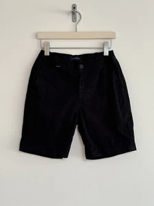 Mr Marvis “the Originals” Cotton Chino Shorts The Blackjacks Black Small - Picture 1 of 15