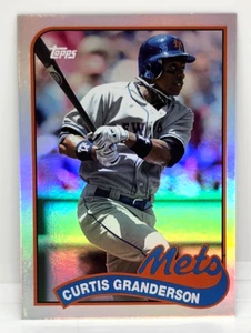 CURTIS GRANDERSON /99 SILVER ~ 2014 TOPPS ARCHIVES #182  METS ~ TIGERS ~ YANKEES - Picture 1 of 2
