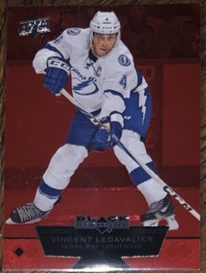 2012-13 UPPER DECK BLACK DIAMOND RUBY RED VINCENT LECAVALIER CARD 88/100